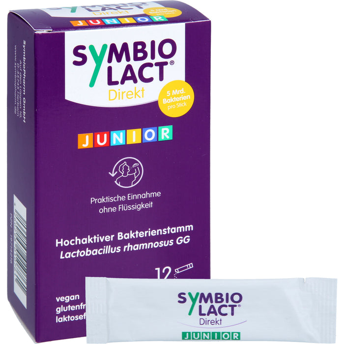 SymbioLact Direkt Junior Sticks mit fruchtigem Geschmack, 12 St. Sticks