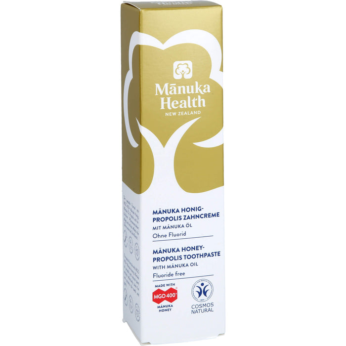 Manuka Health Manuka Honig-Propolis Zahncreme ohne Fluorid, 75 ml Toothpaste