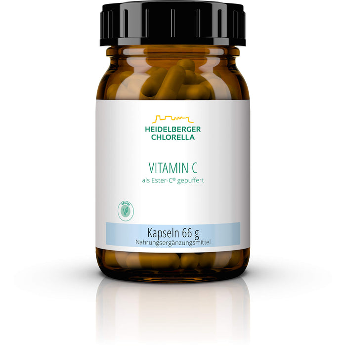 Heidelberger Chlorella Vitamin C ALS Ester-C gepuffert Kapseln, 110 St. Kapseln
