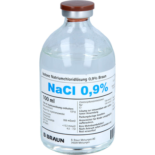 Braun Isotone Natriumchloridlösung 0,9 % Injektionslösung, 2000 ml Lösung