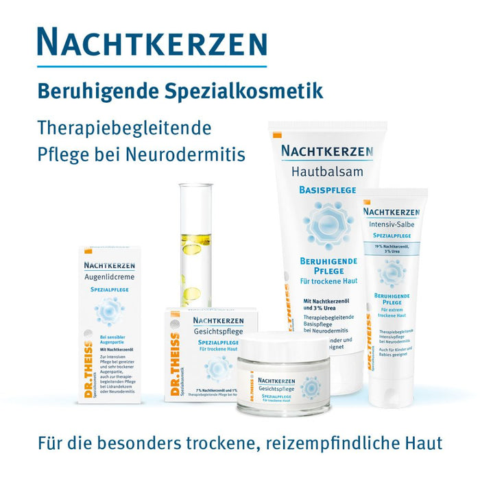 Dr. Theiss Nachtkerzen Hautbalsam beruhigende Pflege für trockene Haut, 100 ml Creme