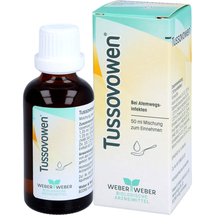 Tussovowen Mischung bei Atemwegsinfekten, 50 ml Solution