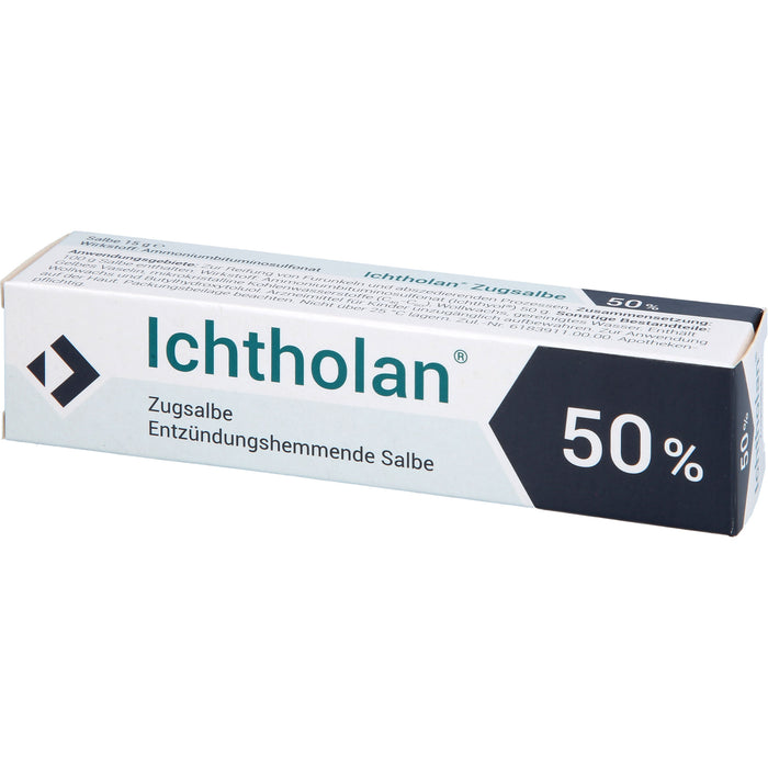 Ichtholan 50% Zugsalbe, 15 g Onguent