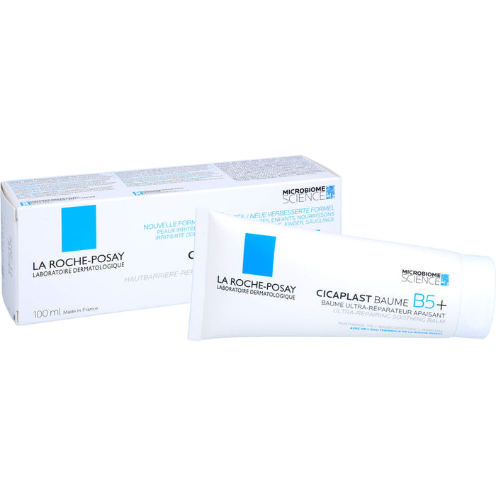 La Roche-Posay Cicaplast Baume B5+ Hautbarriere-reparierender und beruhigender Balsam, 100 ml Crème