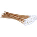 Wattestäbchen Holz 25cm großer Kopf, 50 St 