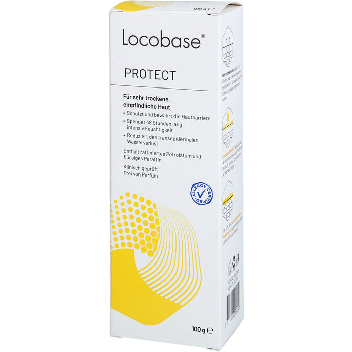 Locobase Protect lipidreiche Intensiv-Pflegecreme für sehr trockene, empfindliche Haut, 100 g Cream
