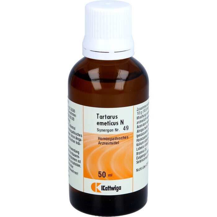 Synergon Komplex 49 Tartarus emeticus N Tropf., 50 ml TRO