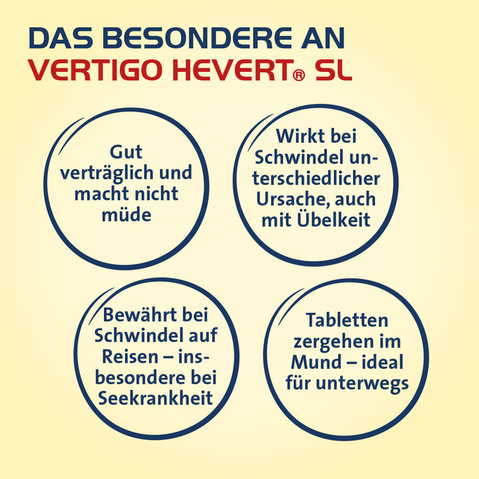 Vertigo Hevert SL, 100 St. Tabletten