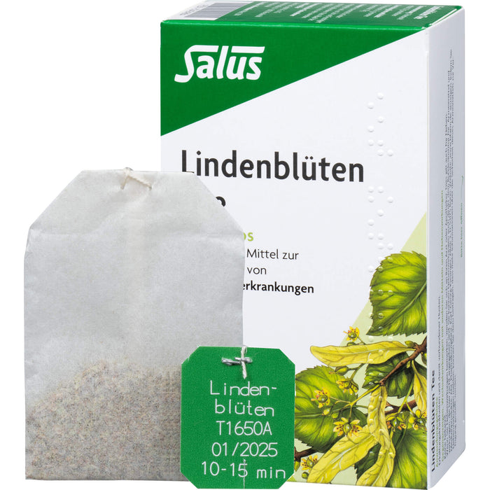 Salus Lindenblüten Arzneitee bio bei Atemwegserkrankungen, 15 pcs. Filter bag