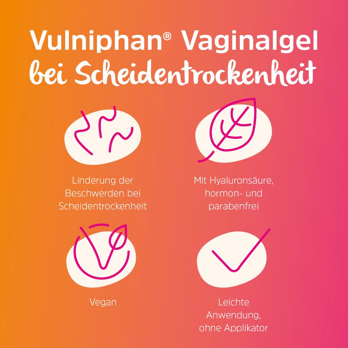 Vulniphan Vaginalgel: Schonende und effektive Linderung bei Scheidentrockenheit, 30 ml Gel