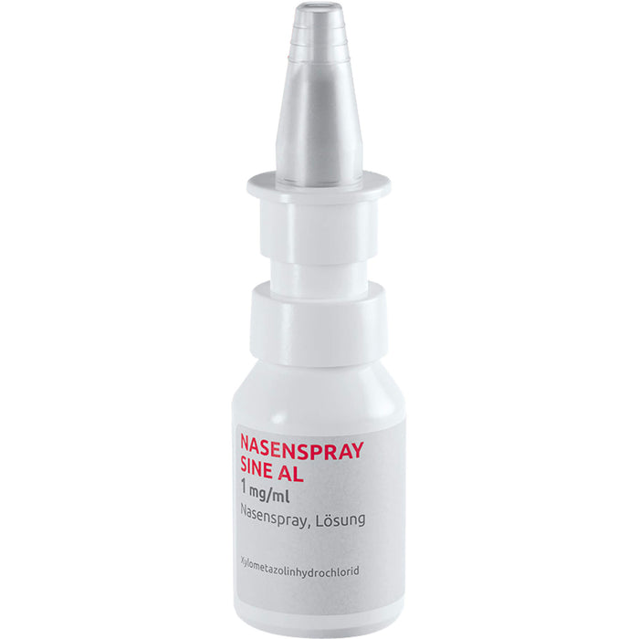 Nasenspray sine AL 1 mg/ml Nasenspray bei Schnupfen, Nasennebenhöhlen-Entzündung und allergischem Schnupfen, 10 ml Solution