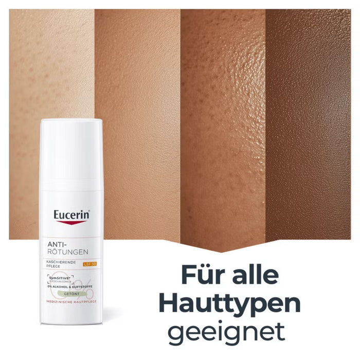 Eucerin Anti-Rötungen kaschierende Tagespflege mit LSF 25, 50 ml Creme