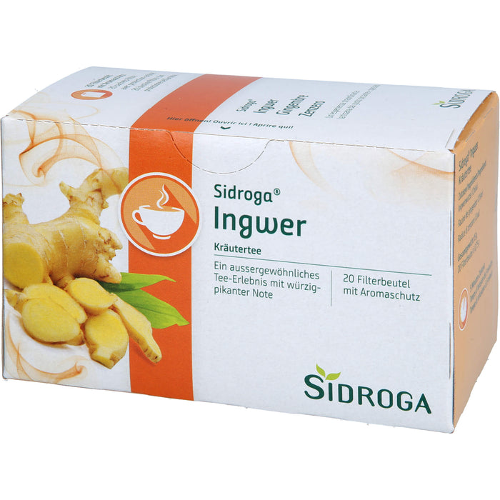 Sidroga Ingwer Kräutertee, 20 pc Sac filtrant