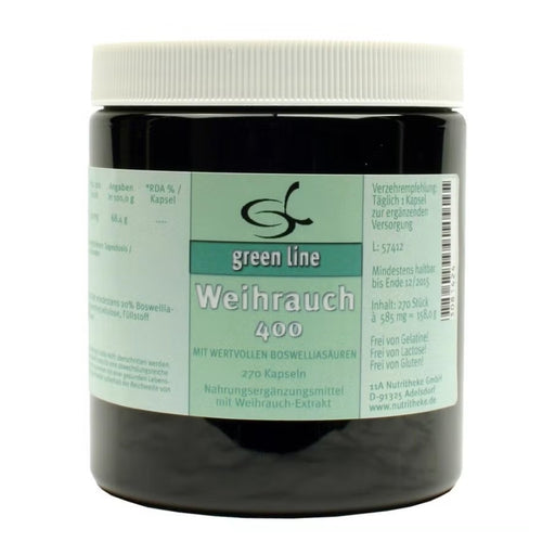 Green Line Nutritheke Weihrauch 400 Kapseln, 270 St. Kapseln