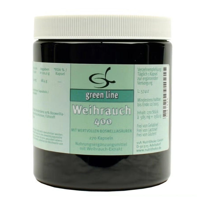 Green Line Nutritheke Weihrauch 400 Kapseln, 270 St. Kapseln