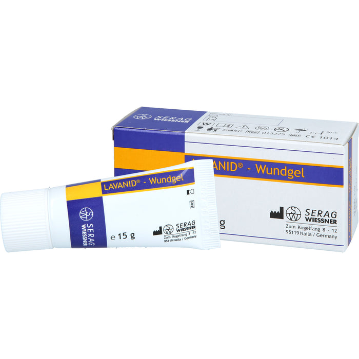 LAVANID-Wundgel mit 0,04 % Polihexanid, 15 g Gel
