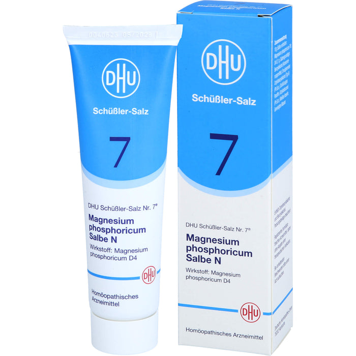 DHU Schüßler-Salz Nr. 7 Magnesium phosphoricum D4 – Das Mineralsalz der Muskeln und Nerven – das Original, 50 g Onguent