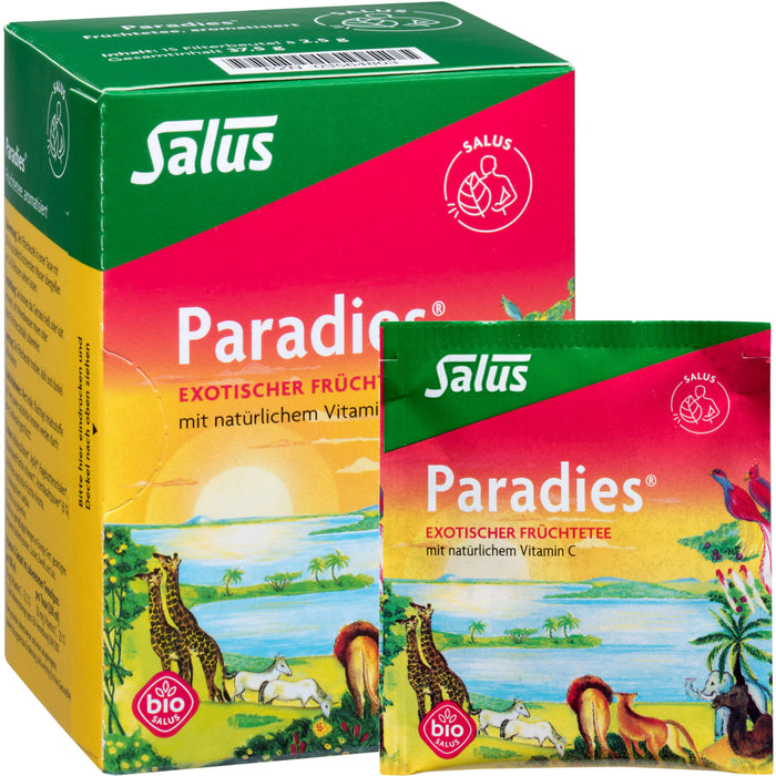 Salus Paradies Vitamin C Früchtetee, 15 pc Sac filtrant