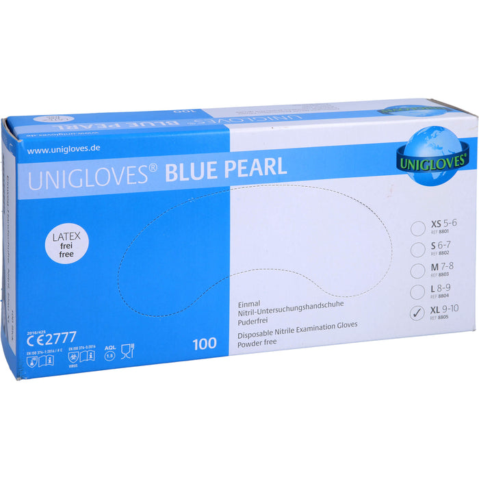 Einmal Handschuhe Nitril blau XL, 100 pcs. Gloves