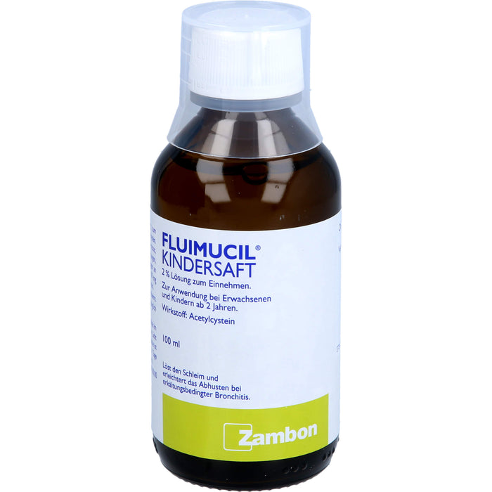 Zambon Fluimucil Kindersaft 2% Lösung, 100 ml Solution