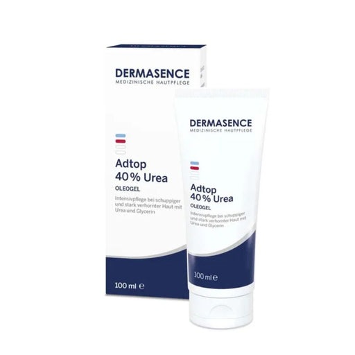 DERMSENCE Adtop 40% Urea Oleogel bei schuppiger und stark verhornter Haut, 100 ml Creme
