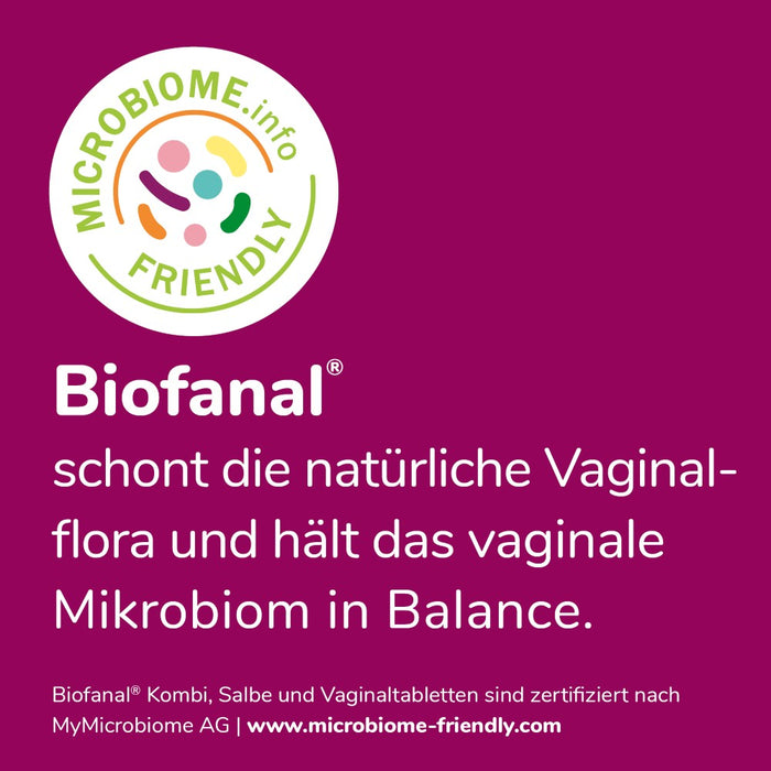 Biofanal Vaginaltabletten bei Scheidenpilz, 6 pcs. Tablets