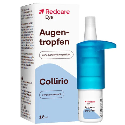 Redcare Augentropfen Collirio zur Befeuchtung der Augenoberfläche, 10 ml Lösung