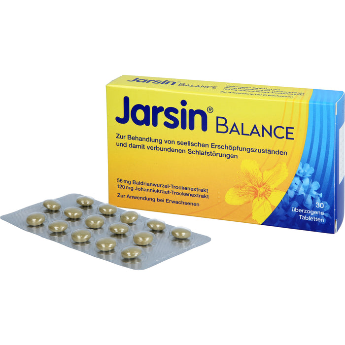 Jarsin Balance bei seelischen Erschöpfungszuständen, 30 St. Tabletten