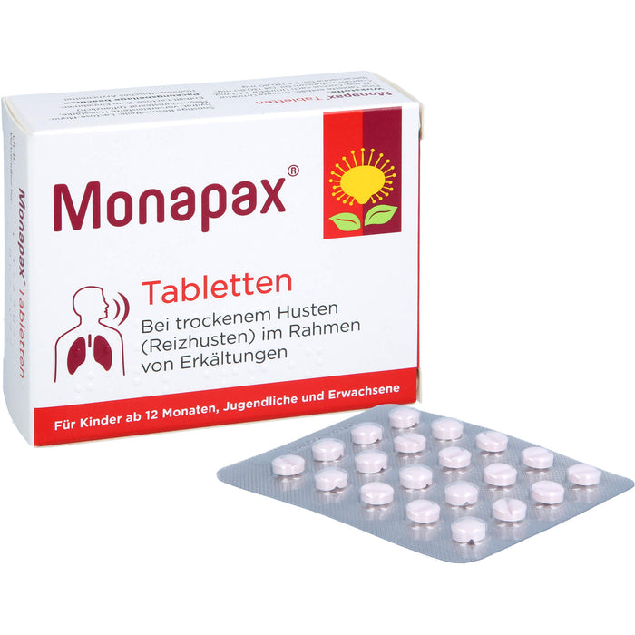 Monapax Tabletten bei trockenem Husten, 100 pc Tablettes