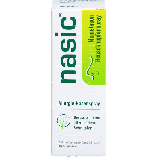 Nasic Mometason Heuschnupfenspray 50 Mikrogramm/Sprühstoß, 10 g Spray