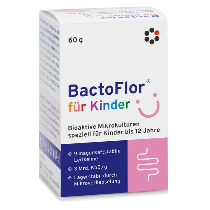 BactoFlor für Kinder aktive Bakterienkulturen Pulver, 60 g Pulver