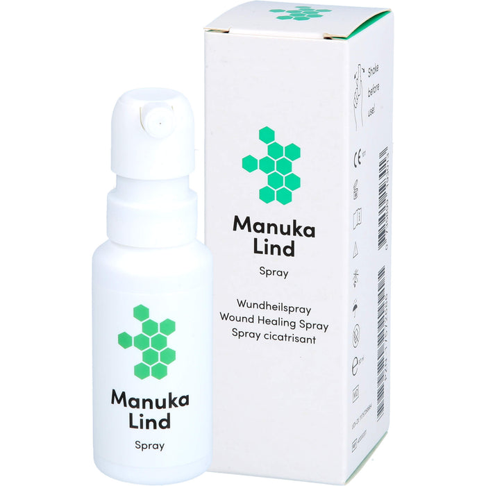 Manuka Lind Wundspray zur Behandlung von Wunden mit Mankua Honig, 30 ml Solution
