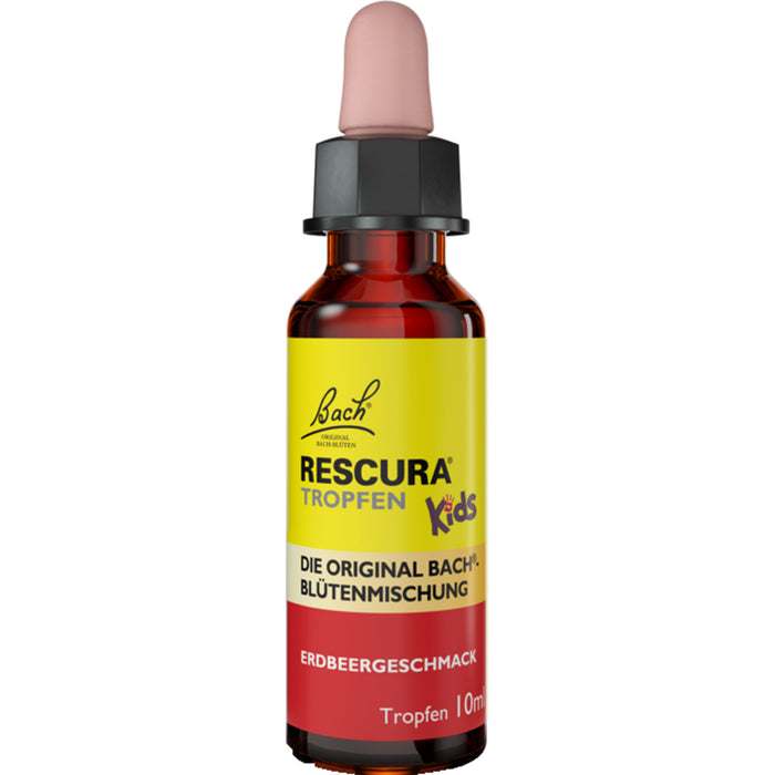 Bachblüten Original Rescura Kids Erdbeere Tropfen, 10 ml Solution