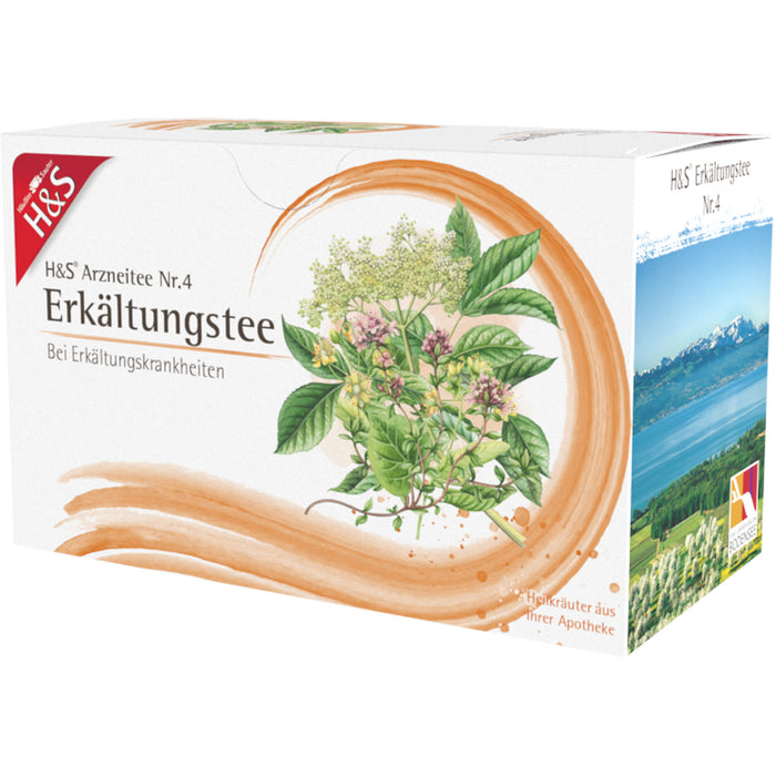 H&S Erkältungstee Arzneitee Nr. 4, 20 pcs. Filter bag