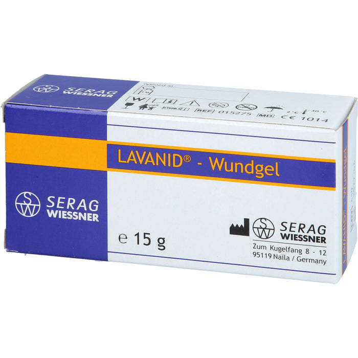 LAVANID-Wundgel mit 0,04 % Polihexanid, 15 g Gel