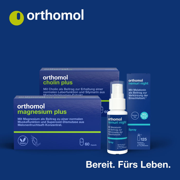 Orthomol Veg one - bei einer veganen oder vegetarischen Ernährung - mit Vitamin D, Omega-3-Fettsäuren und Eisen, 30 St. Tagesportionen
