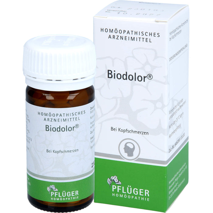 Pflüger Biodolor bei Kopfschmerzen, 100 pc Tablettes