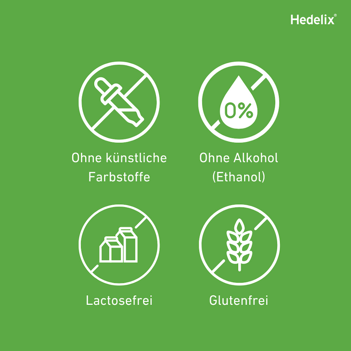 Hedelix Hustensaft – sanft und wirkungsvoll, 100 ml Lösung