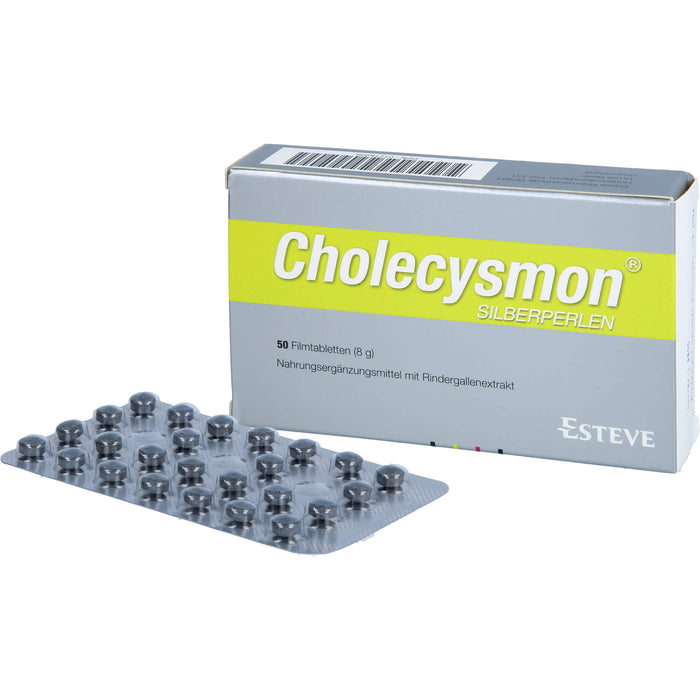 Cholecysmon Silberperlen, 50 pcs. Tablets