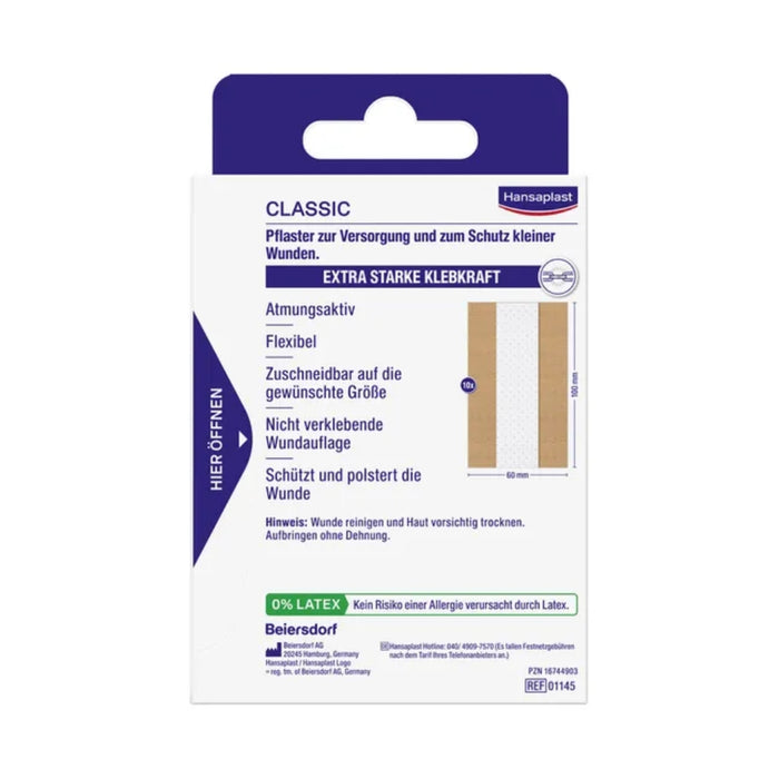 Hansaplast Classic Pflaster 5 m x 6 cm, 1 pc Pansement