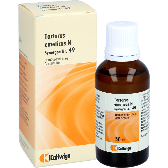 Synergon Komplex 49 Tartarus emeticus N Tropf., 50 ml TRO