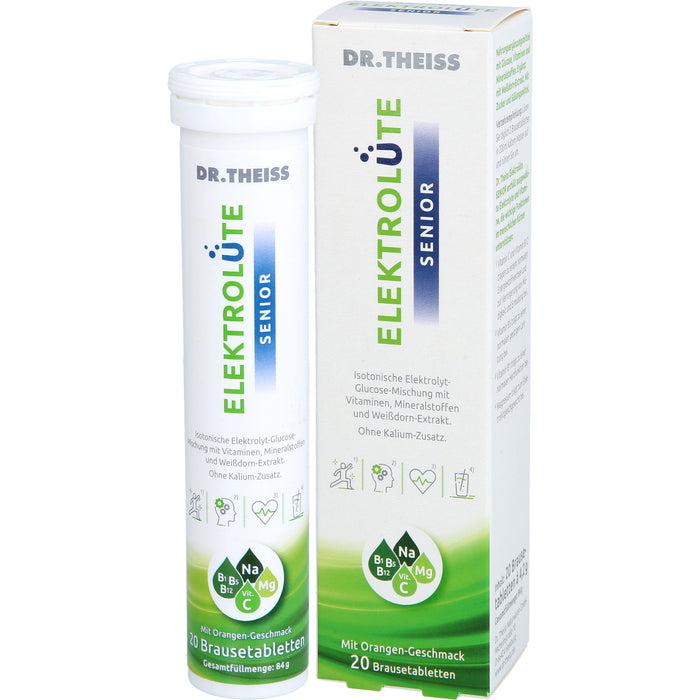Dr. Theiss Elektrolüte Senior, 20 St. Brausetabletten