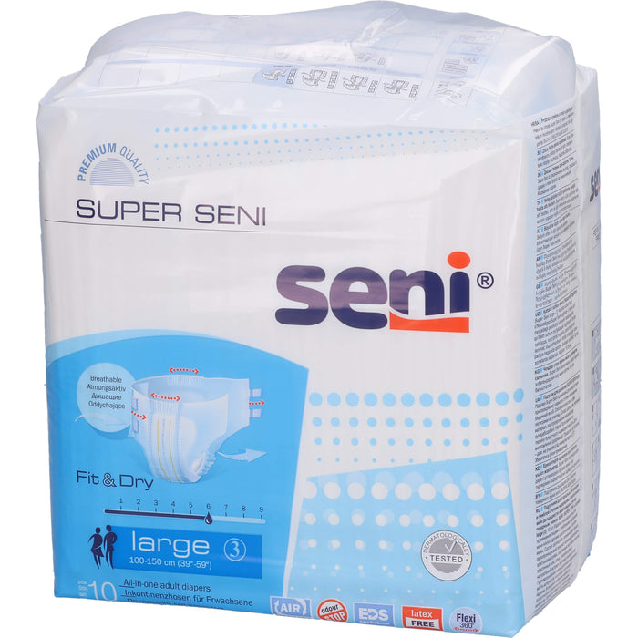 Seni Super Large Windeln für Erwachsene, 10 St