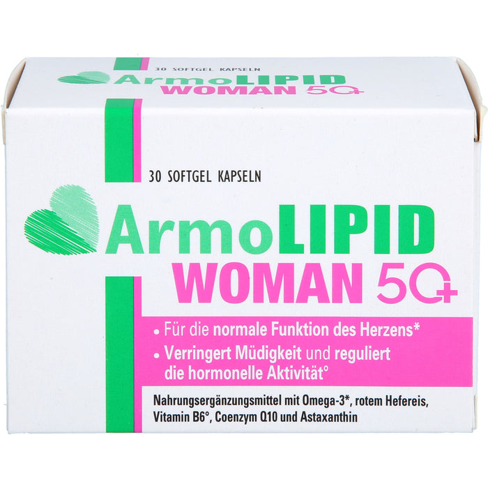 ArmoLipid Woman 50+ Softgel Kapseln, 30 St. Kapseln