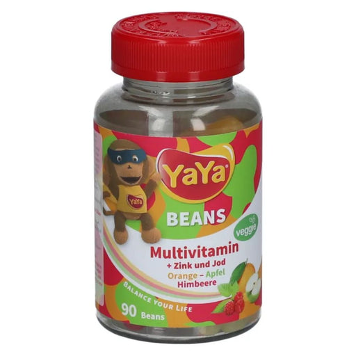 YaYa Beans Multivitamin + Zink + Jod Kaudragees, 90 St. Kautabletten