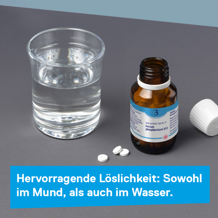 DHU Schüßler-Salz Nr. 3 Ferrum phosphoricum D12, 200 St. Tabletten