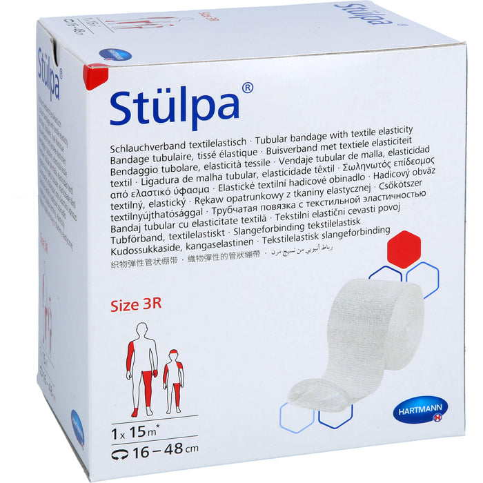 Stülpa Rollen Schlauchverband Gr. 3 R 8 cm x 15 m schützt zuverlässig Wunden oder empfindliche Hautpartien, 1 pcs. dressing