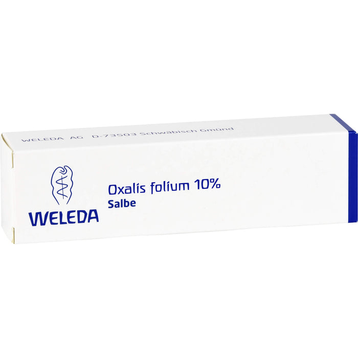 Oxalis Folium 10% Unguentum WELEDA Salbe, 25 g Ointment