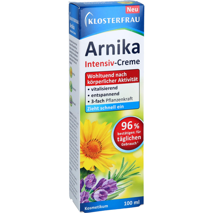 Klosterfrau Arnika Intensiv-Creme wohltuend nach körperlicher Aktivität, 100 ml Crème