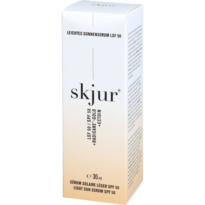 Skjur leichtes Sonnenserum LSF 50, 30 ml Lösung
